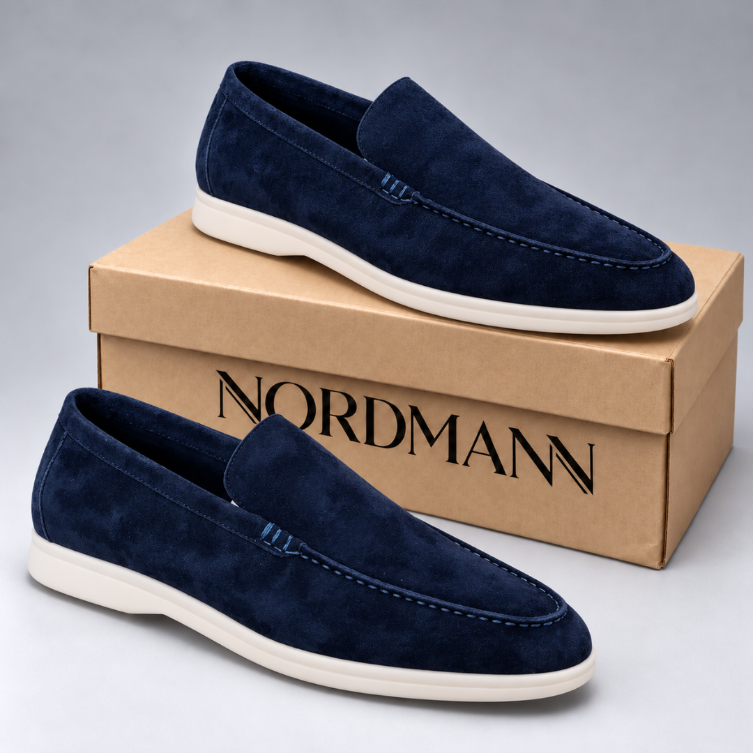 Herren Loafer in Veloursoptik