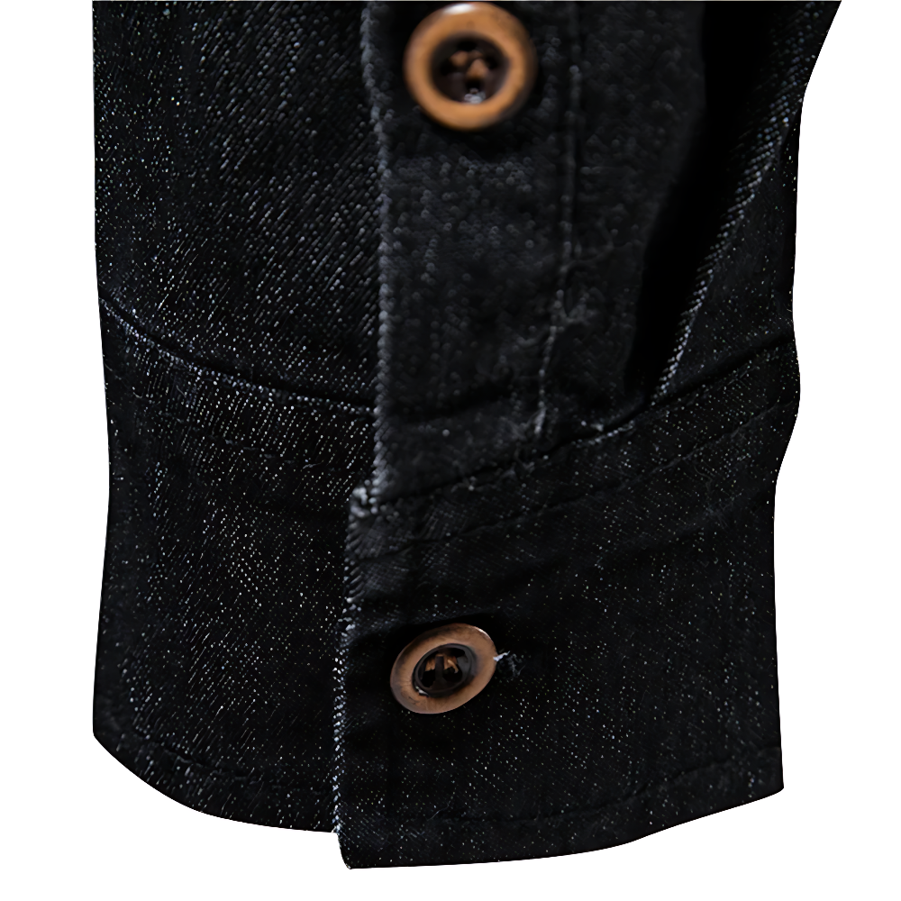 Nordmann – Bequeme Denim-Hemdjacke – Ansicht 10