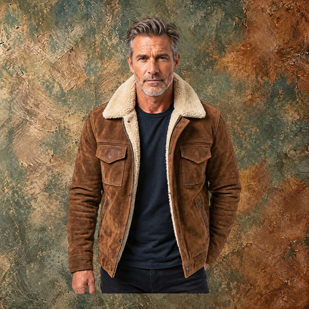 Nordmann – Vintagejacke mit Sherpafutter – Ansicht 5