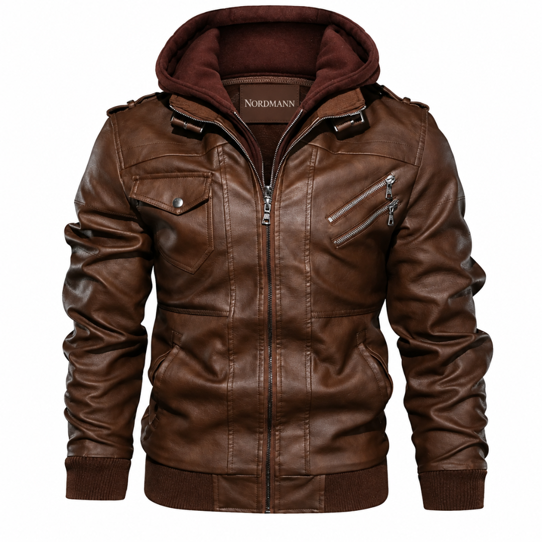 Nordmann Viggo – Herrenjacke mit Kapuze im Vintage-Look