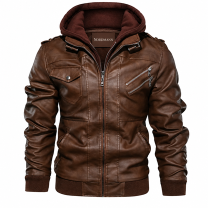 Nordmann Viggo – Herrenjacke mit Kapuze im Vintage-Look