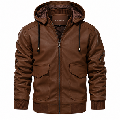 Nordmann Henrik – Herren Kapuzenjacke mit Steppfutter