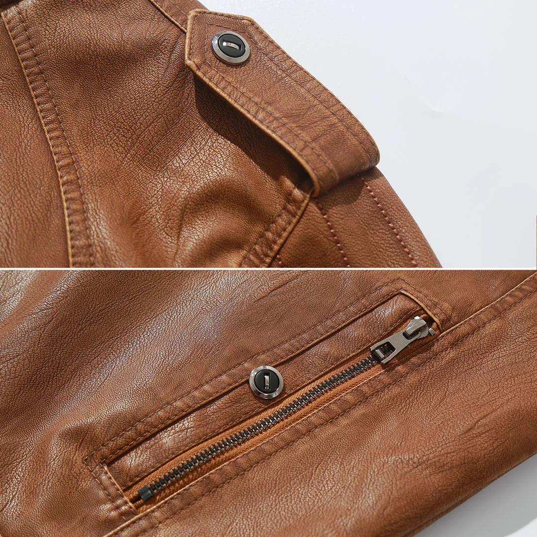 Nordmann Björn – Gefütterte Herrenjacke mit Stehkragen