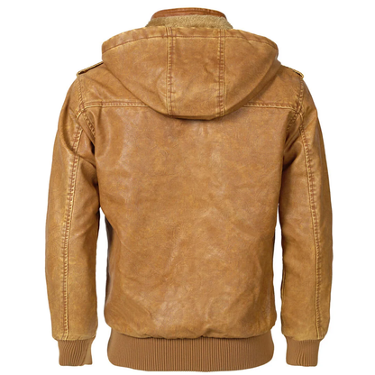 Nordmann Leif – Herren Kapuzenjacke im Vintage-Look