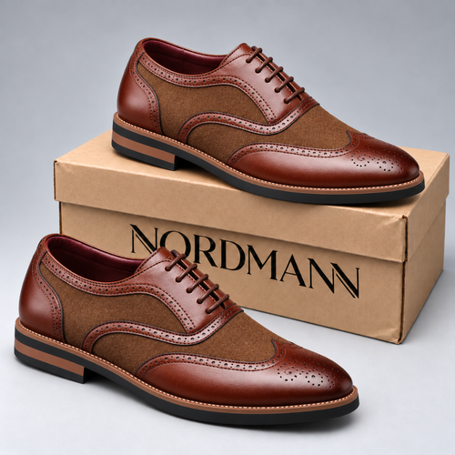 Herren Brogue Business Schuhe