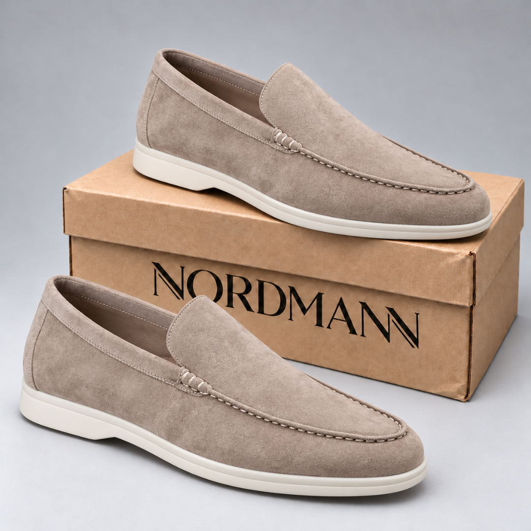 Herren Loafer in Veloursoptik