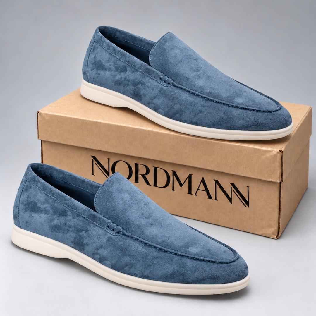 Herren Loafer in Veloursoptik