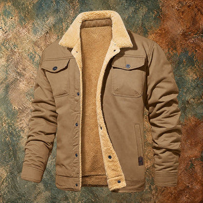 Nordmann – Markante Herren-Bomberjacke – Khaki