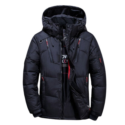 Nordmann – Premium-Gänsedaunenparka – Schwarz