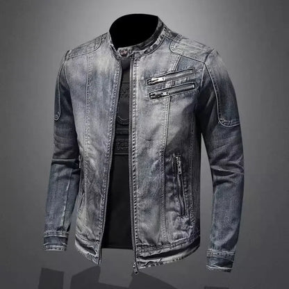 Nordmann – Jeansjacke im Biker-Stil – Ansicht 5