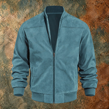 Nordmann – Klassische Bomberjacke – Staubblau