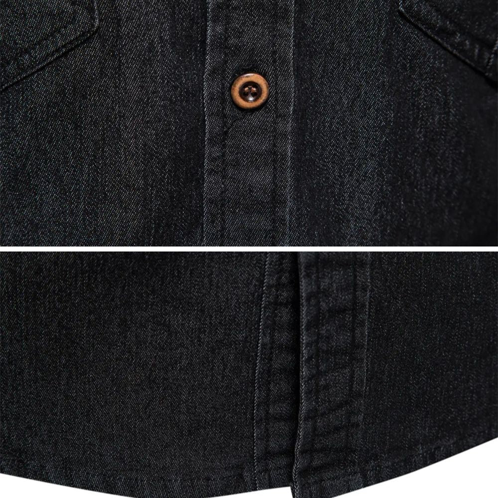 Nordmann – Bequeme Denim-Hemdjacke – Ansicht 9