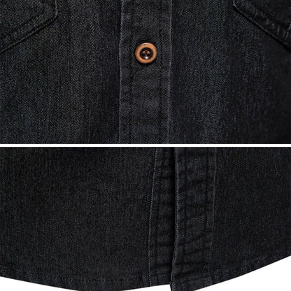 Nordmann – Bequeme Denim-Hemdjacke – Ansicht 9