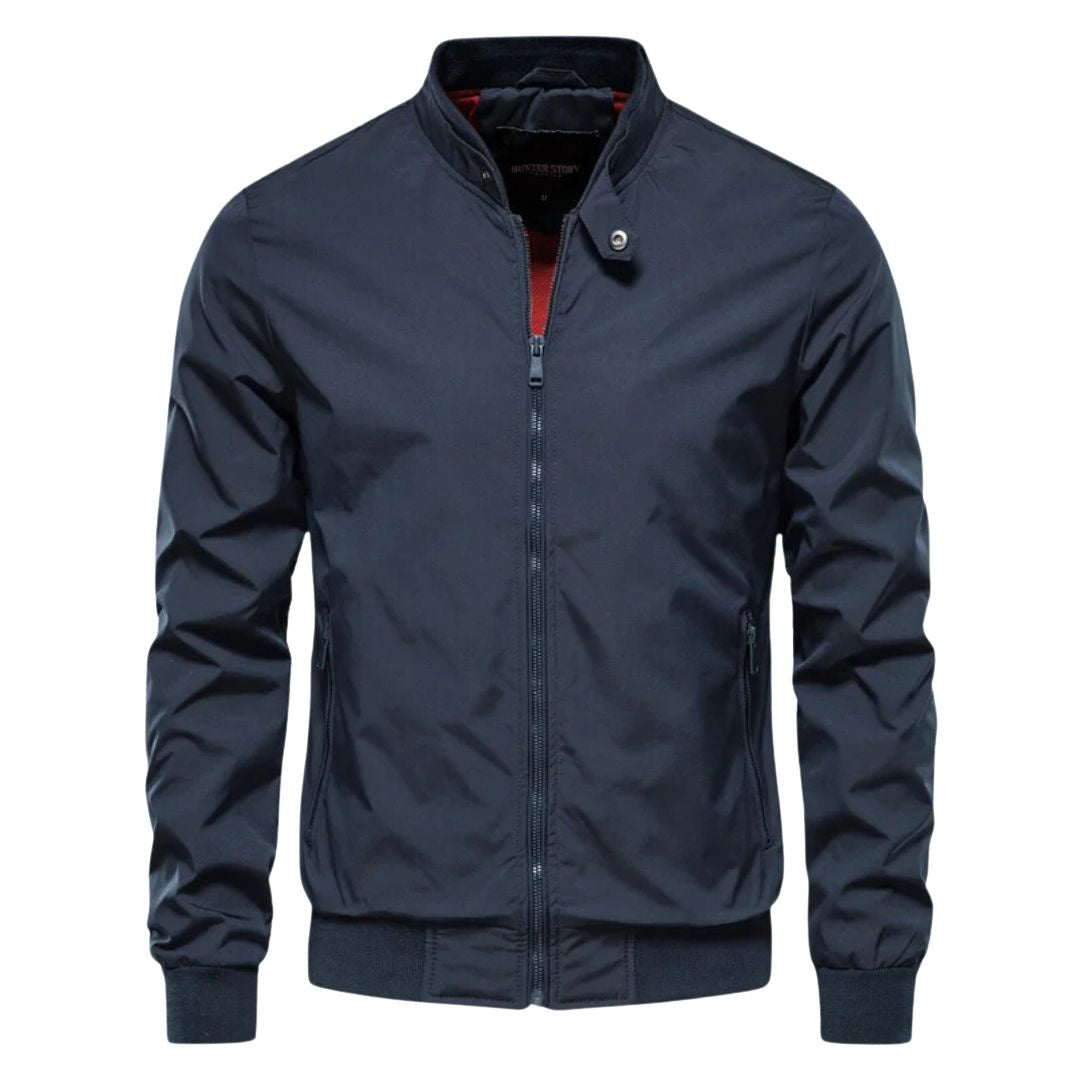 Nordmann – Lässige funktionelle Herrenjacke – Dunkelblau