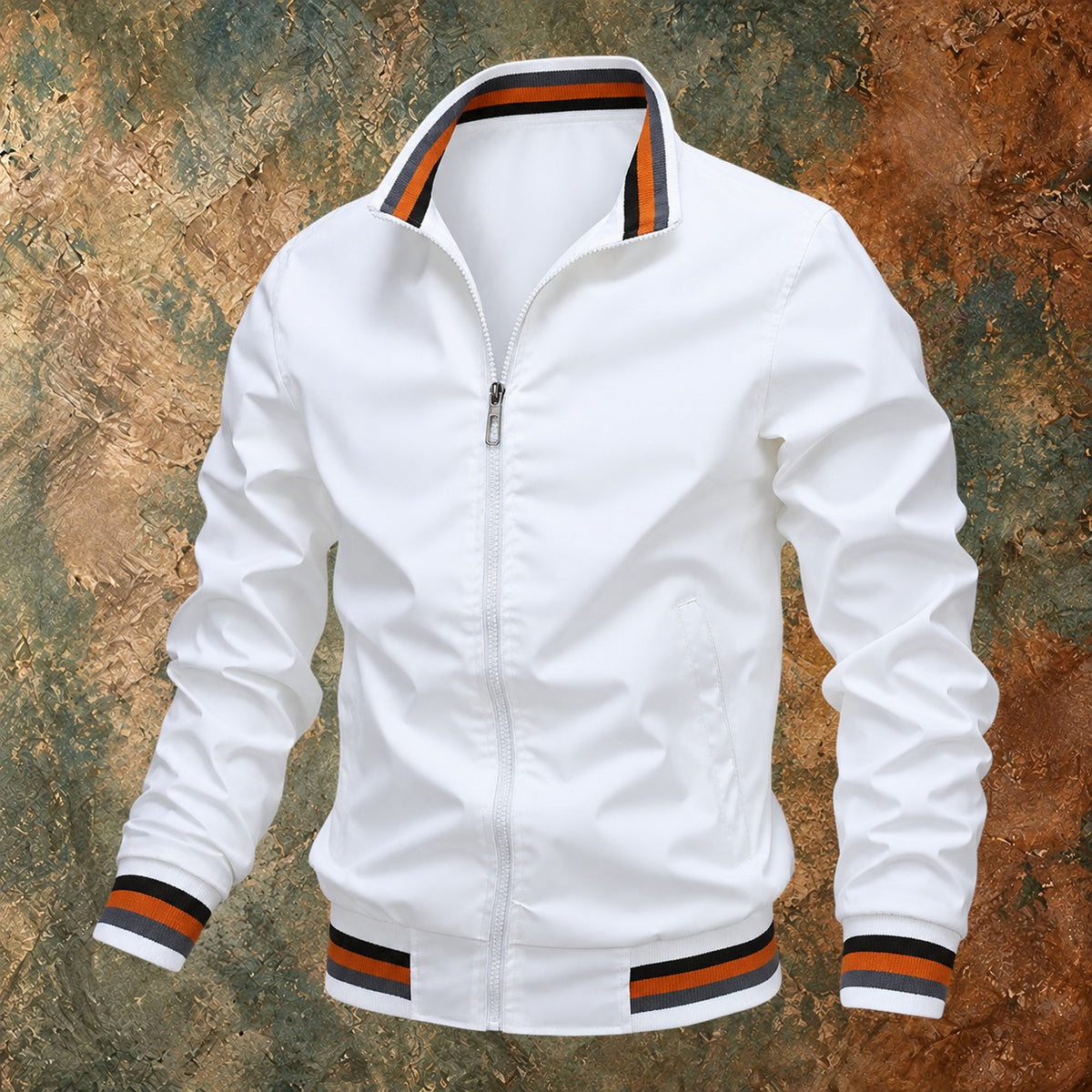 Nordmann – Premium-Herrenjacke für jeden Tag – Weiß