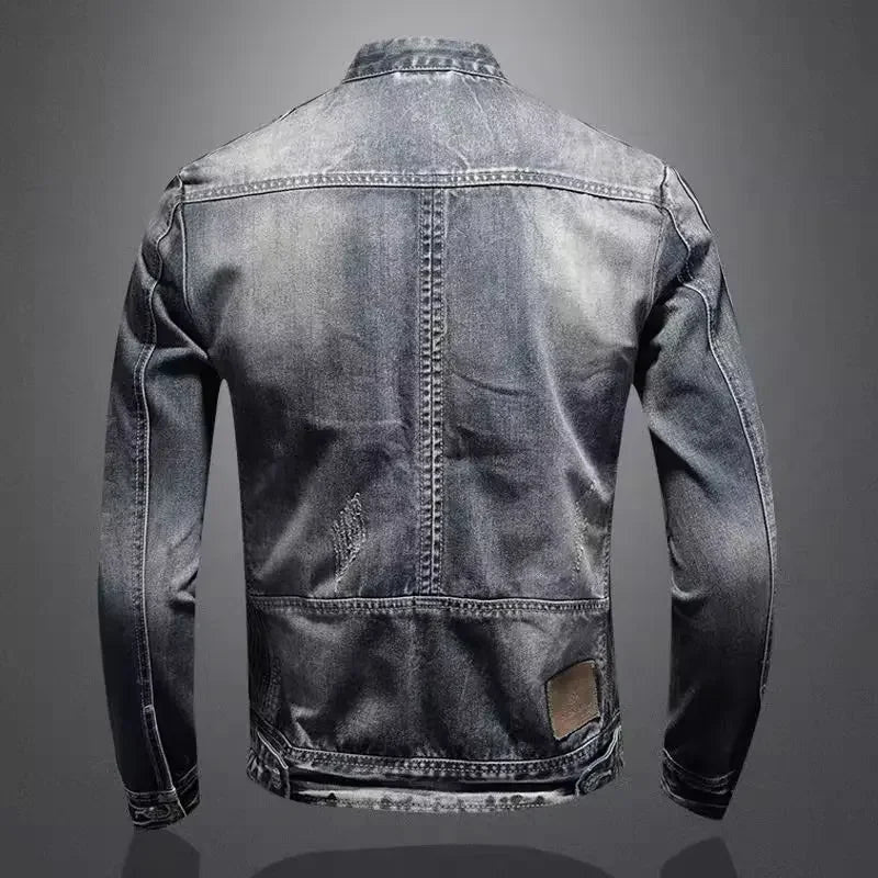 Nordmann – Jeansjacke im Biker-Stil – Ansicht 6