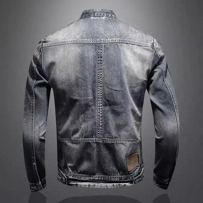 Nordmann – Jeansjacke im Biker-Stil – Ansicht 6