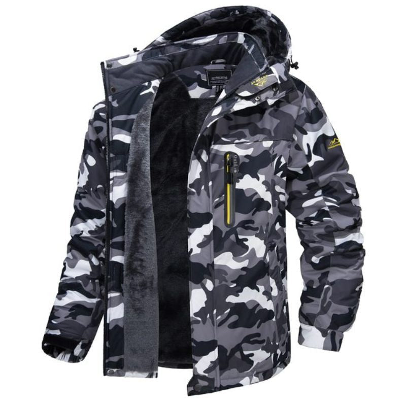Nordmann – Funktionelle Herren-Winterjacke – Camouflage