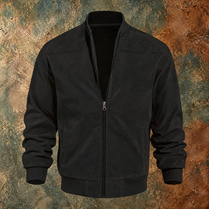 Nordmann – Klassische Bomberjacke – Schwarz