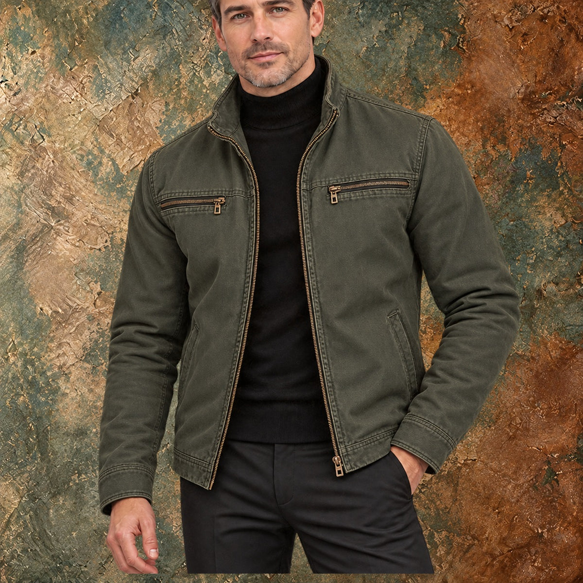 Nordmann Renato – Vintage-Herbstjacke