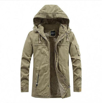 Nordmann – Warme stilvolle Winterjacke – Beige