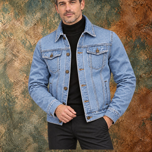 Nordmann – Klassische Biker-Jeansjacke