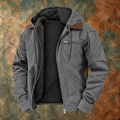 Nordmann Lars – Lässige Winterjacke – Grau