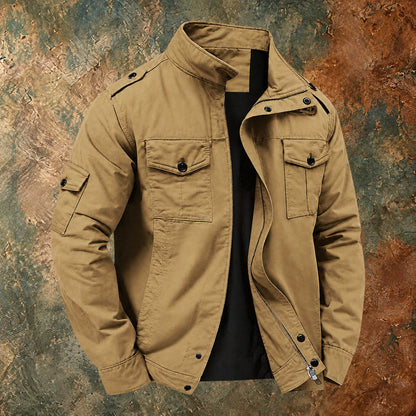 Nordmann Noah – Winterjacke im Military-Stil – Khaki