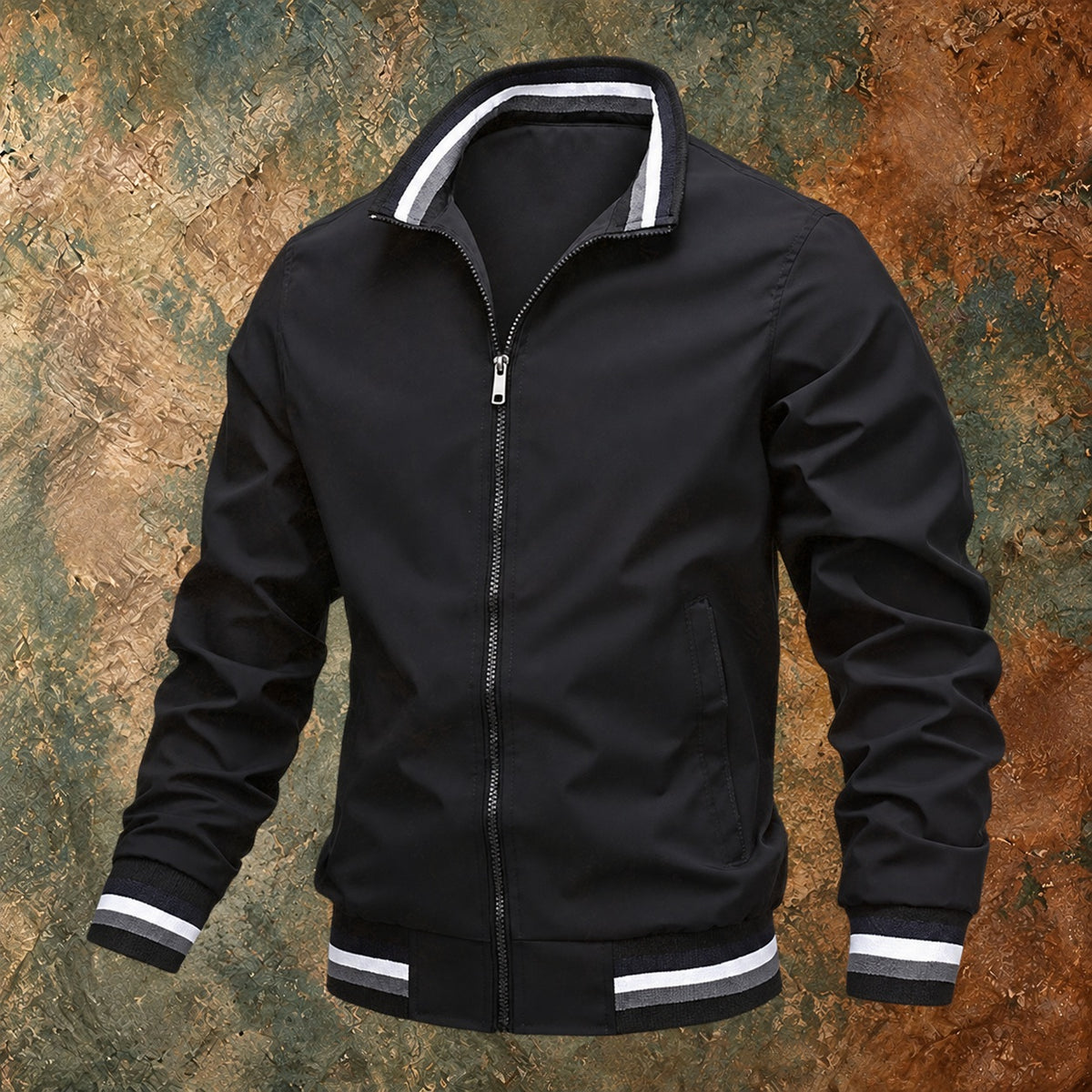 Nordmann – Premium-Herrenjacke für jeden Tag – Schwarz