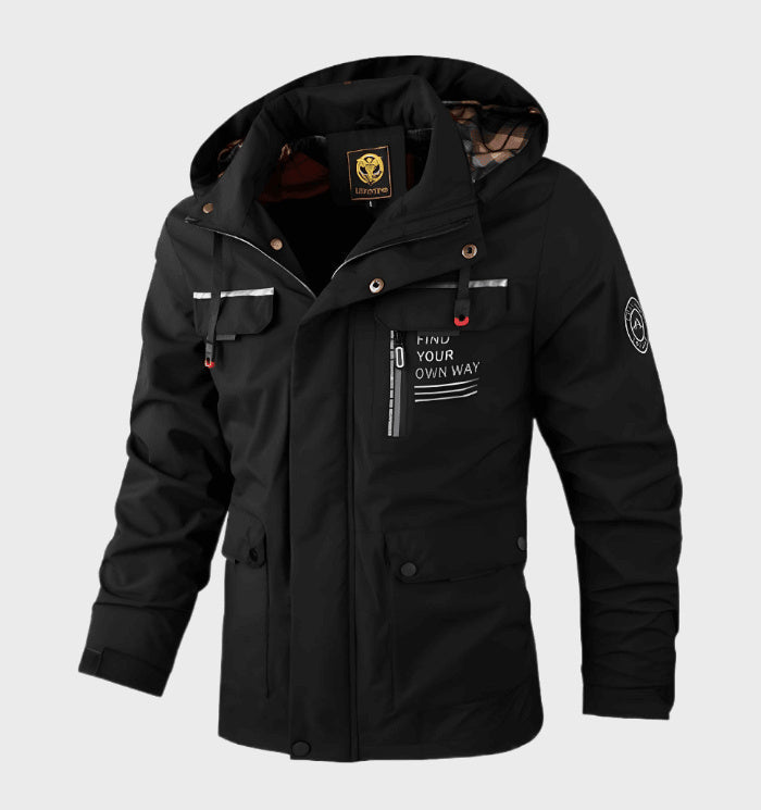 Nordmann – Taillierte Herren-Winterjacke – Schwarz