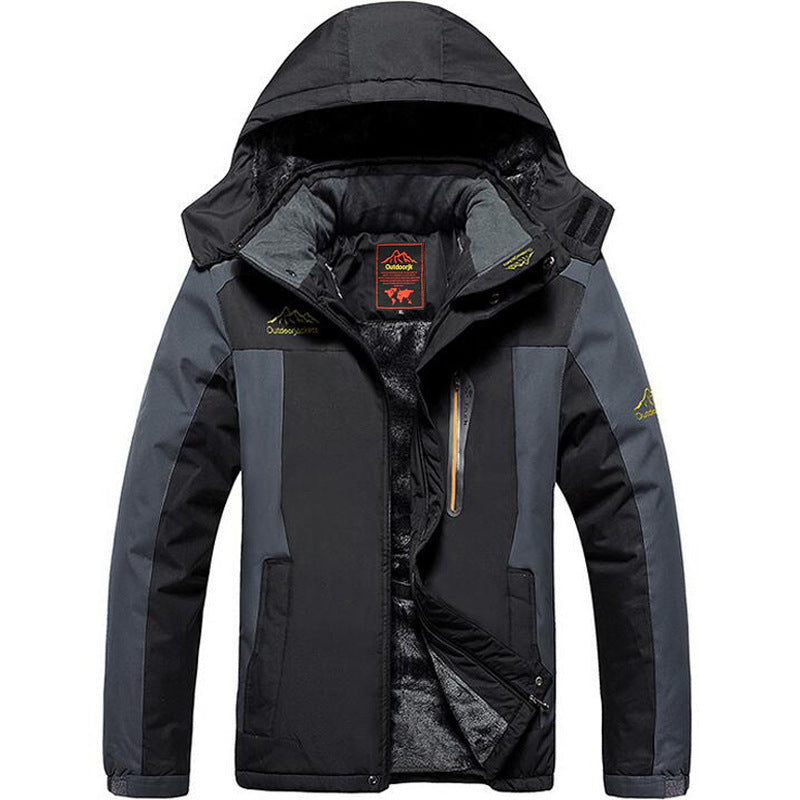 Nordmann – Funktionelle Herren-Winterjacke – Schwarz