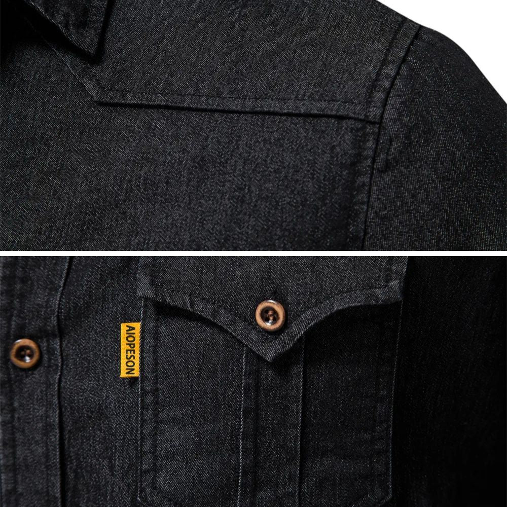 Nordmann – Bequeme Denim-Hemdjacke – Ansicht 8