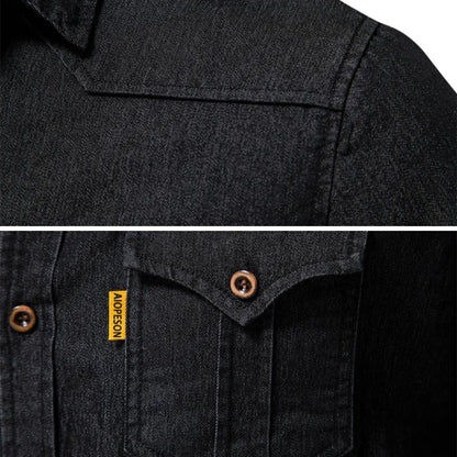 Nordmann – Bequeme Denim-Hemdjacke – Ansicht 8