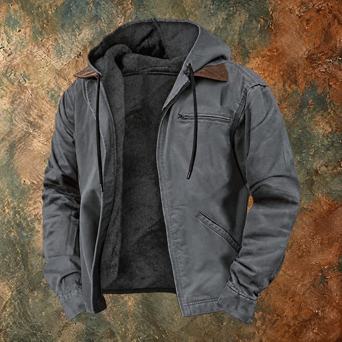 Nordmann – Elegante Herrenjacke mit Reverskragen – Ansicht 3