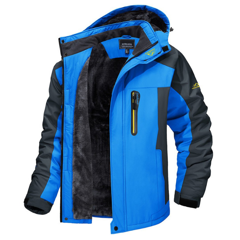 Nordmann – Funktionelle Herren-Winterjacke – Blau