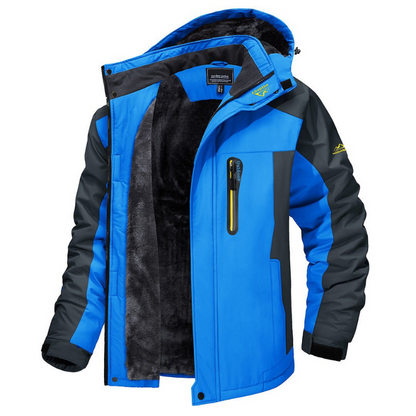 Nordmann – Funktionelle Herren-Winterjacke – Blau