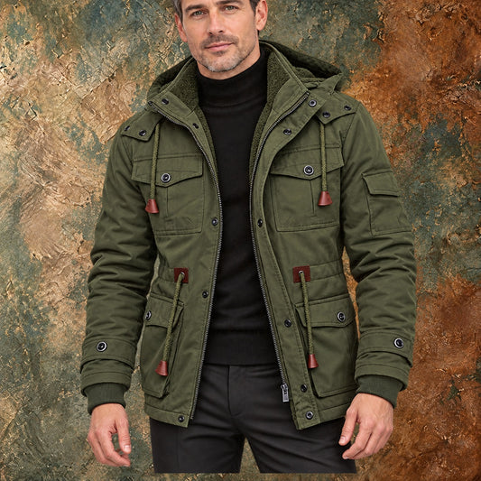 Nordmann – Lange Outdoorjacke für Herren
