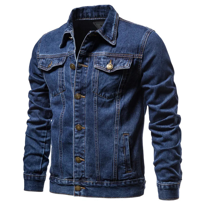 Nordmann – Klassische Biker-Jeansjacke – Ansicht 4