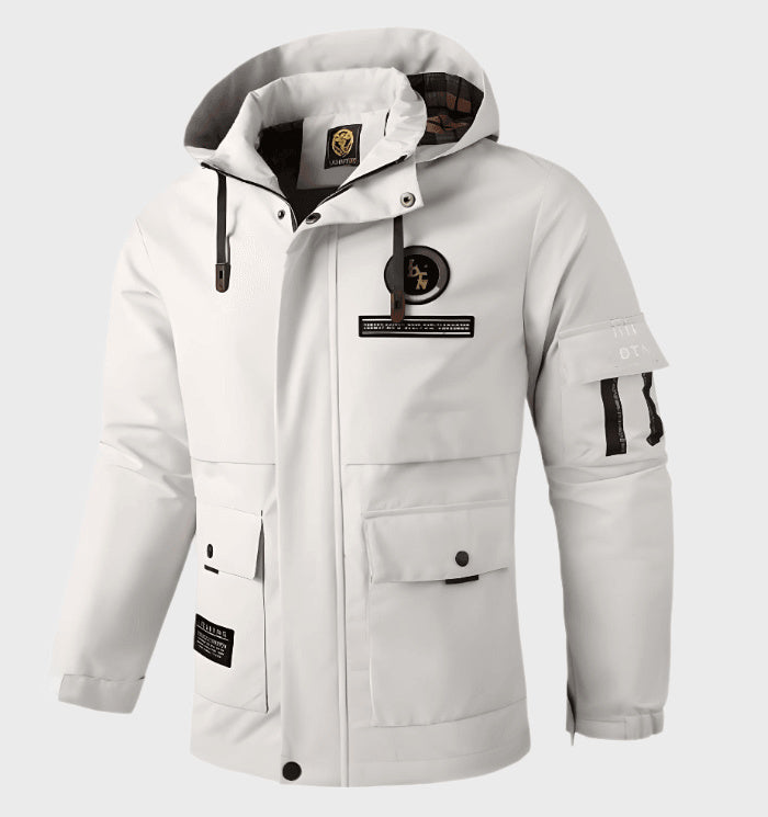 Nordmann – Taillierte Herren-Winterjacke – Variante 2 Weiß