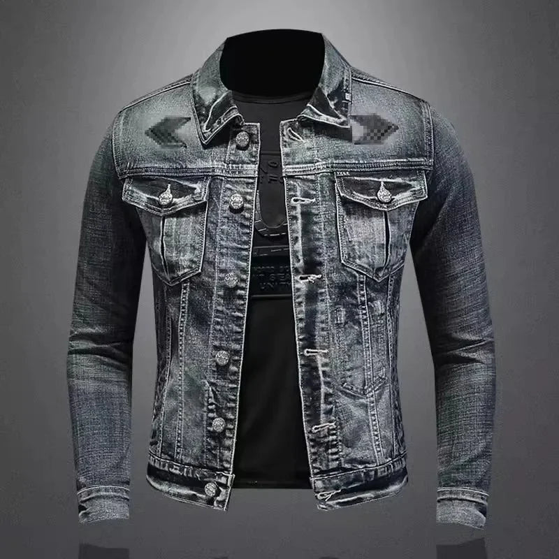 Nordmann – Jeansjacke im Biker-Stil – Variante 2