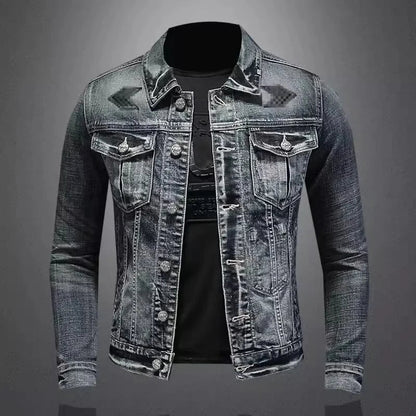 Nordmann – Jeansjacke im Biker-Stil – Variante 2