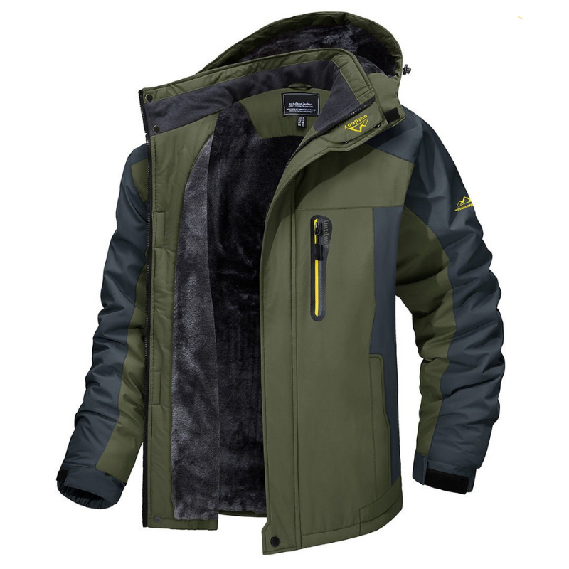 Nordmann – Funktionelle Herren-Winterjacke – Grün