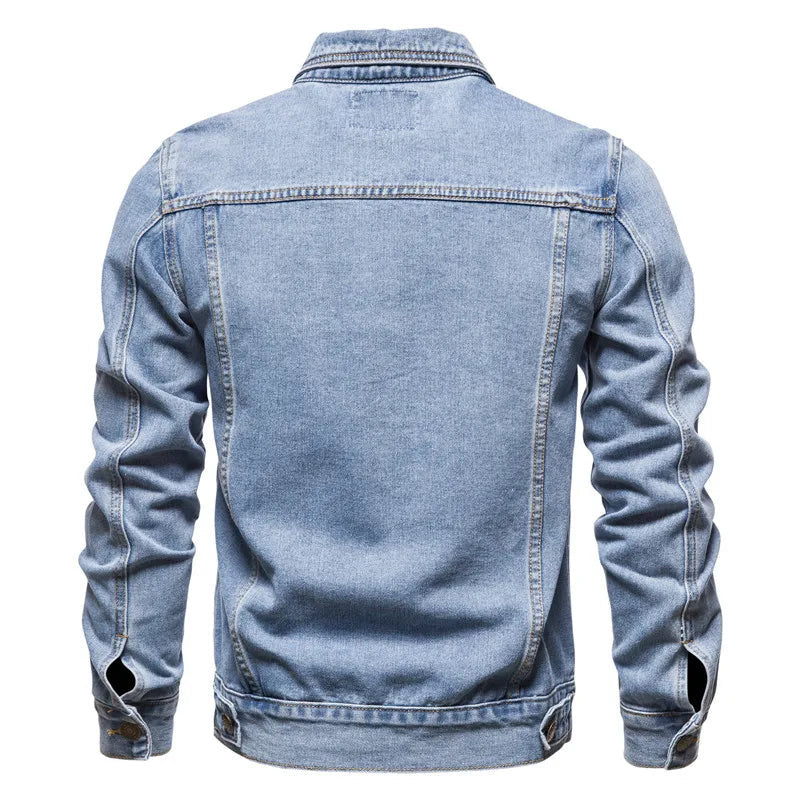 Nordmann – Klassische Biker-Jeansjacke – Ansicht 2