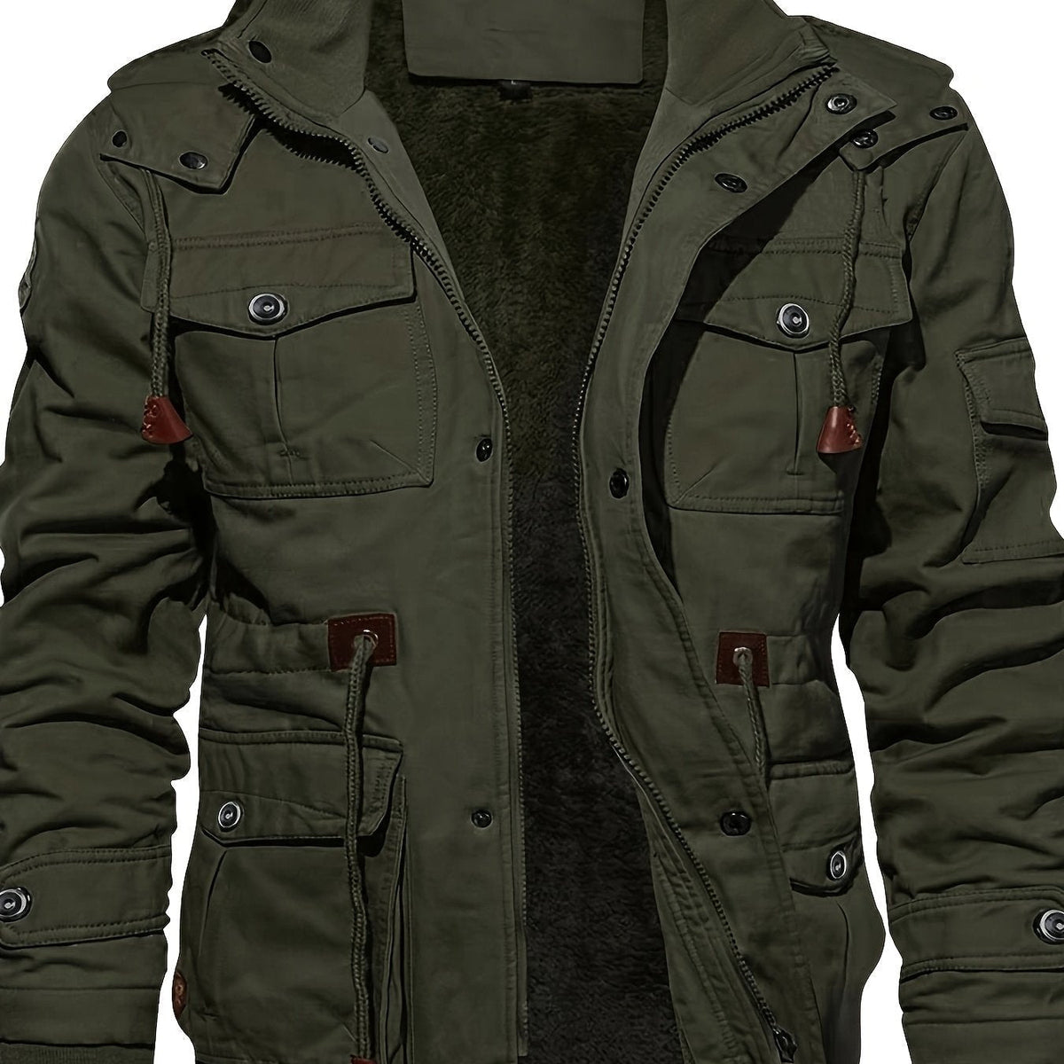 Nordmann – Lange Outdoorjacke für Herren – Ansicht 4