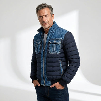 Nordmann – Klassische gefütterte Jeansjacke – Ansicht 5