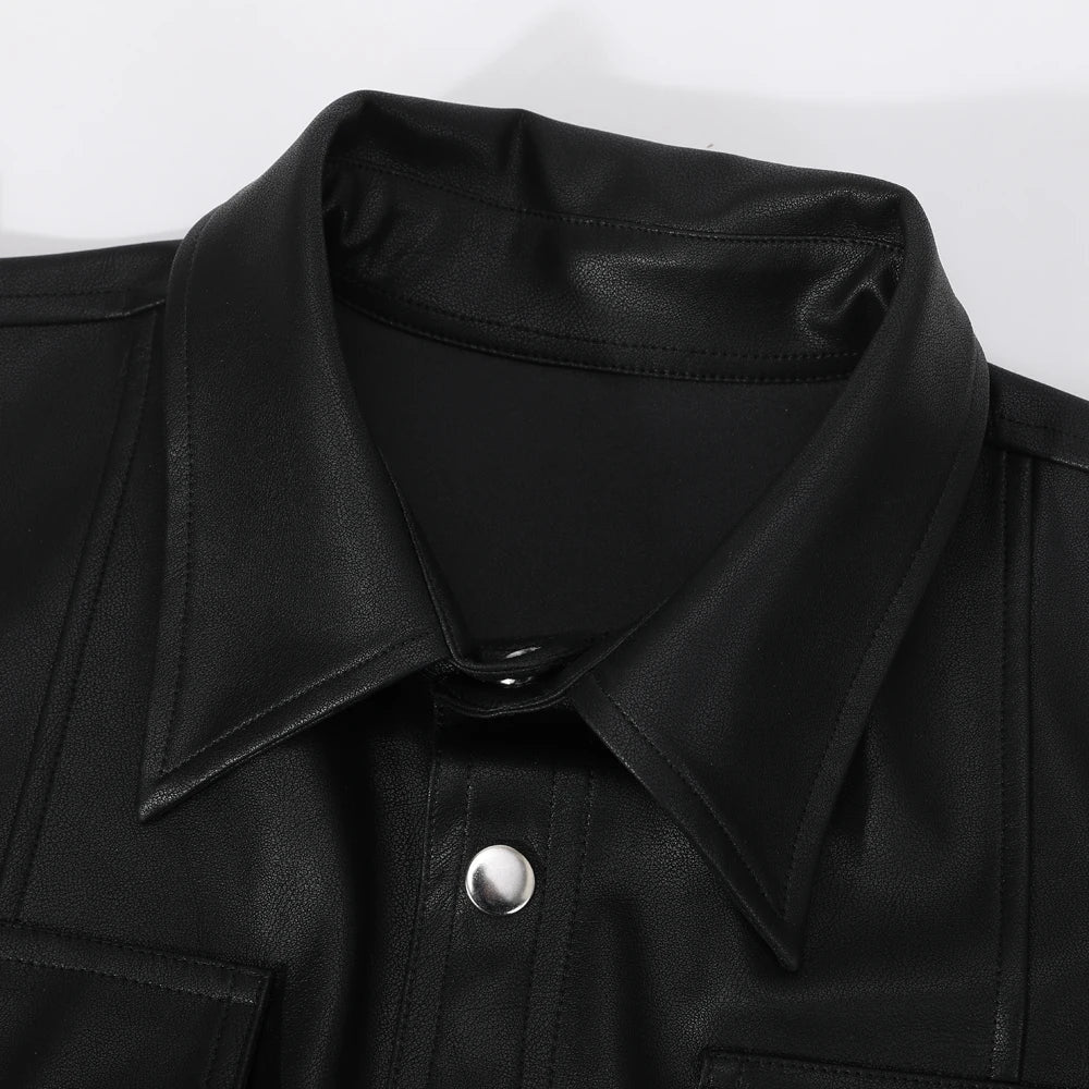 Nordmann – Langarmjacke aus PU-Leder – Ansicht 5