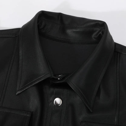 Nordmann – Langarmjacke aus PU-Leder – Ansicht 5