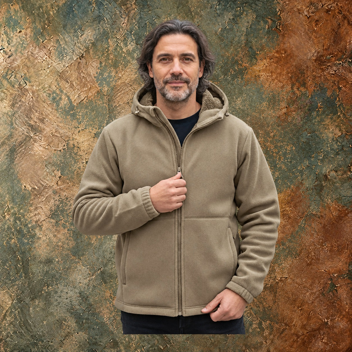 Nordmann Derk – Warme Fleecejacke – Ansicht 6
