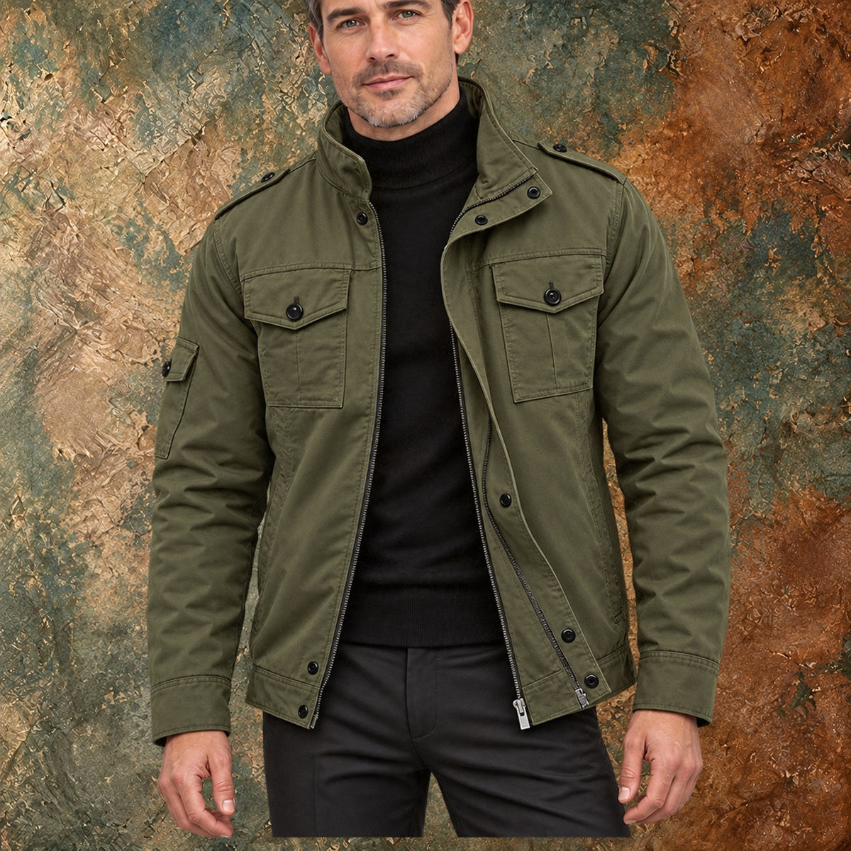 Nordmann Noah – Winterjacke im Military-Stil