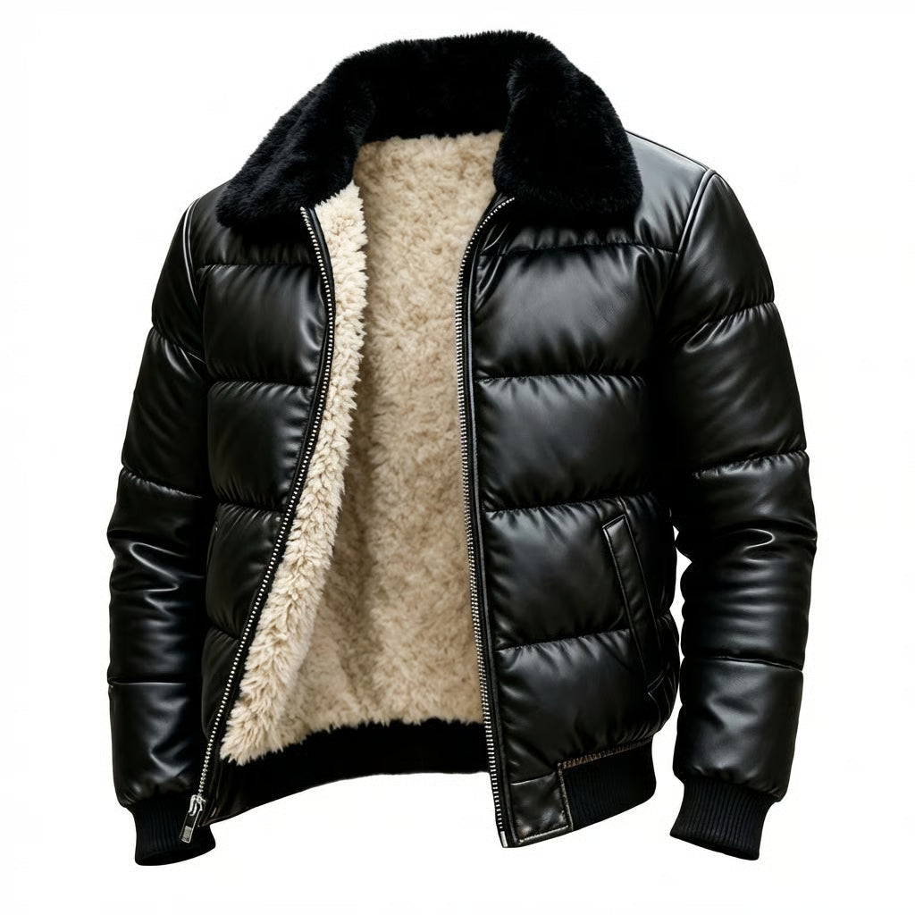 Nordmann – Warme Steppjacke im Vintage-Stil – Ansicht 2